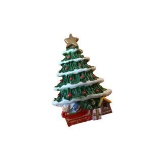 Vintage Christmas Button Covers Set of 4 – Santa, Tree, Reindeer,